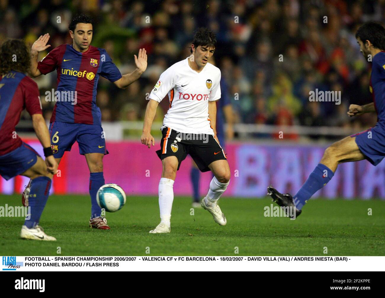 David villa 2007 hi-res stock photography and images - Alamy
