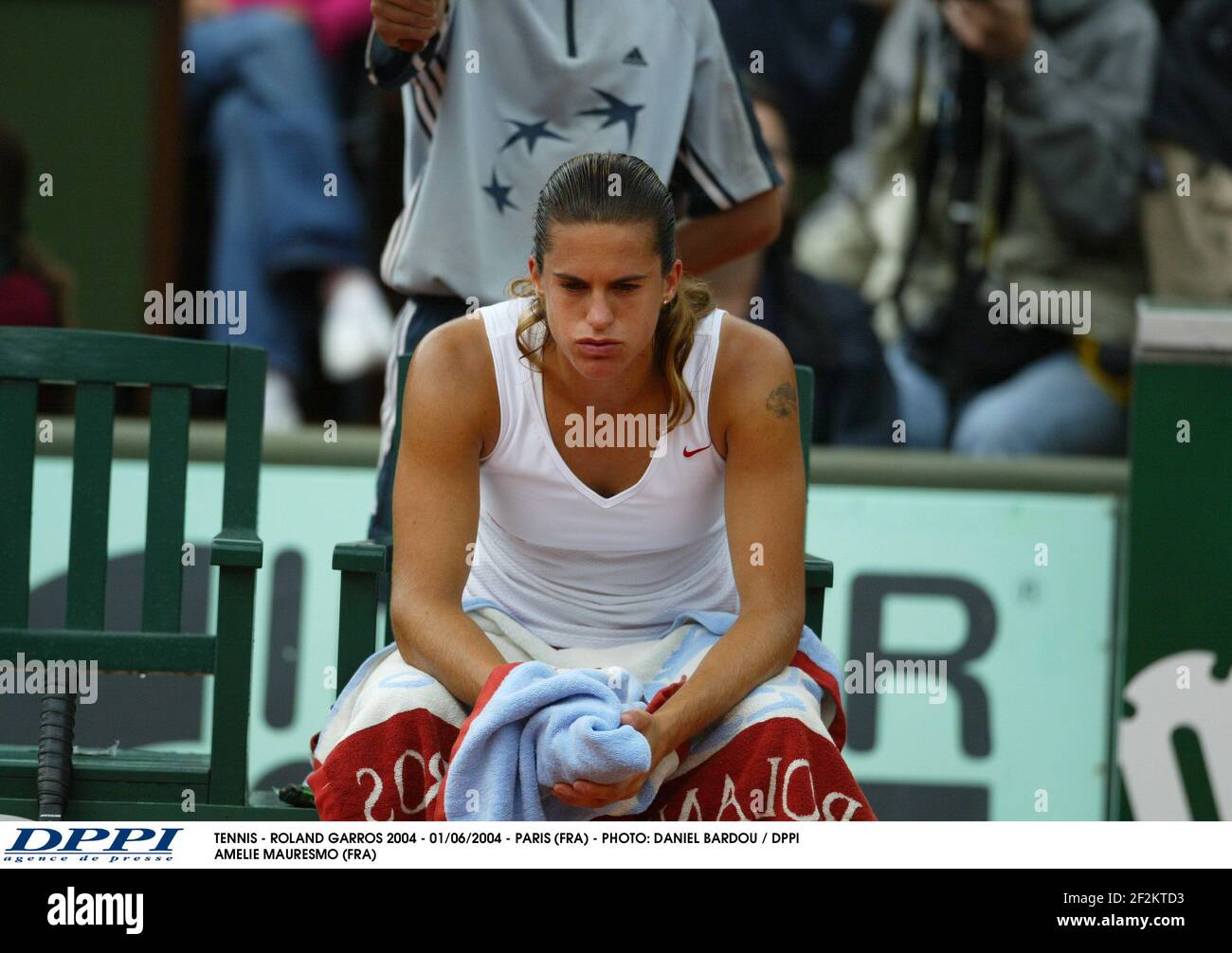 TENNIS - ROLAND GARROS 2004 - 01/06/2004 - PARIS (FRA) - PHOTO: DANIEL