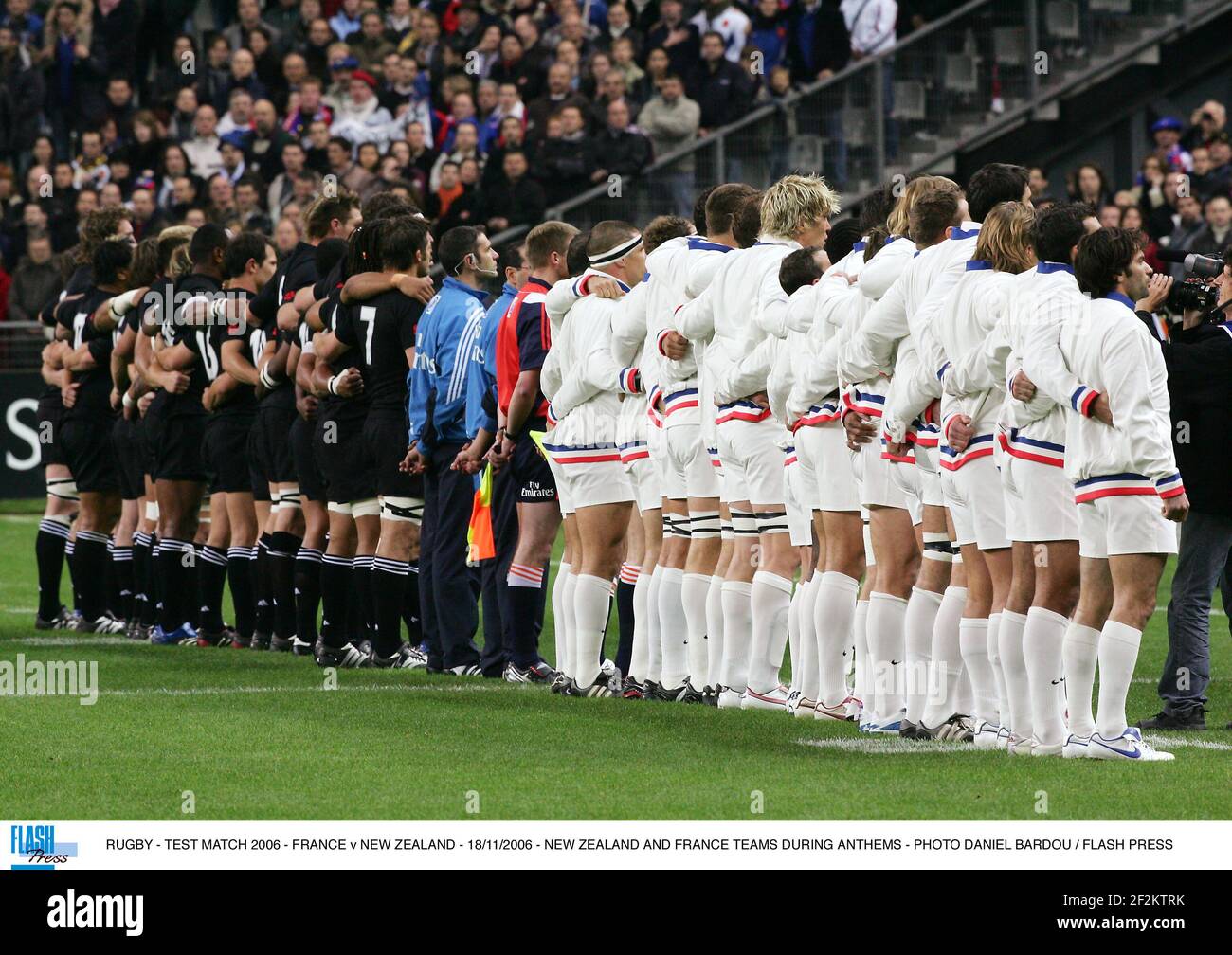 RUGBY TEST MATCH 2006 FRANCE v NEW ZEALAND 18/11/2006 NEW