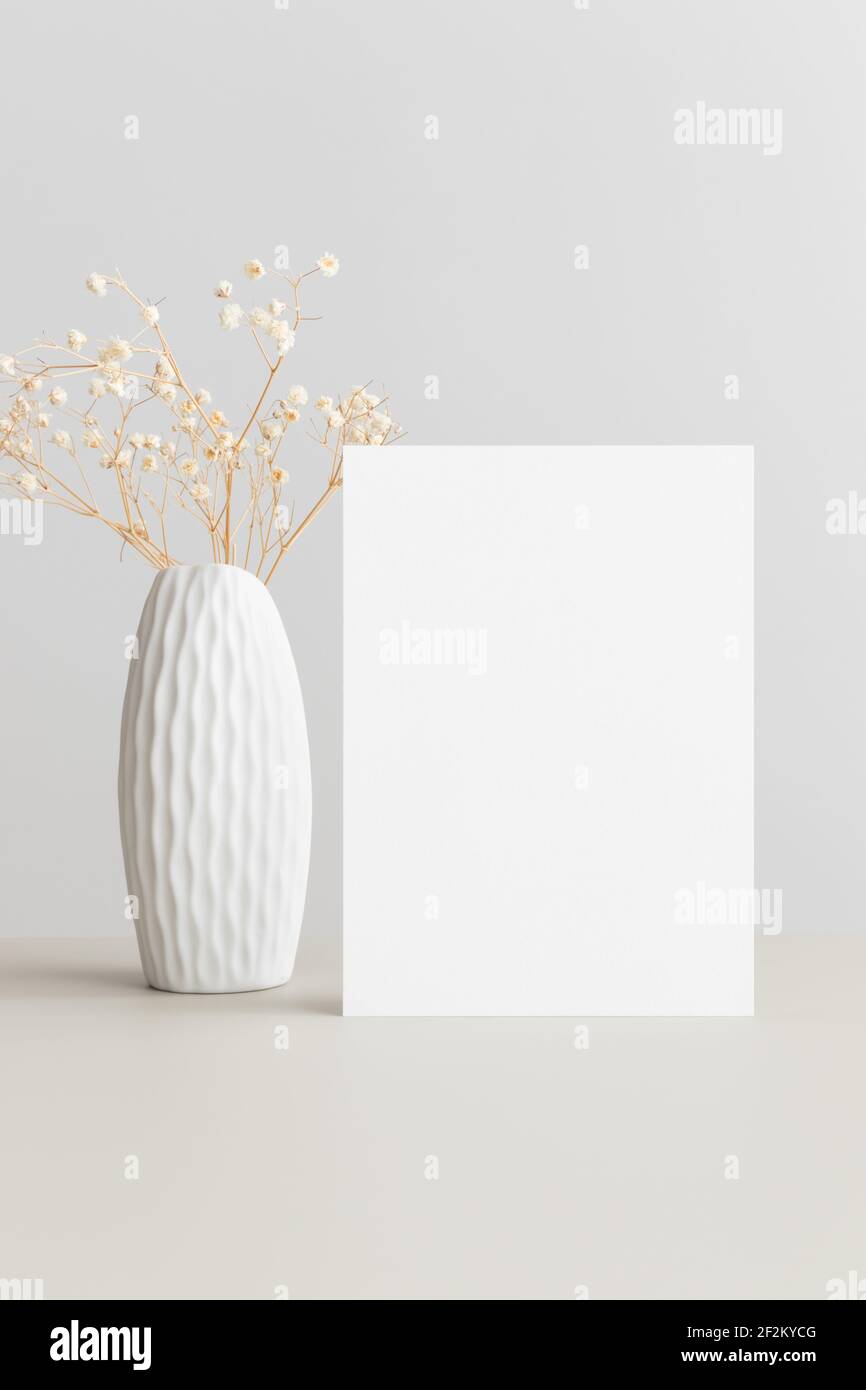 Download A5 Card Mockup High Resolution Stock Photography And Images Alamy