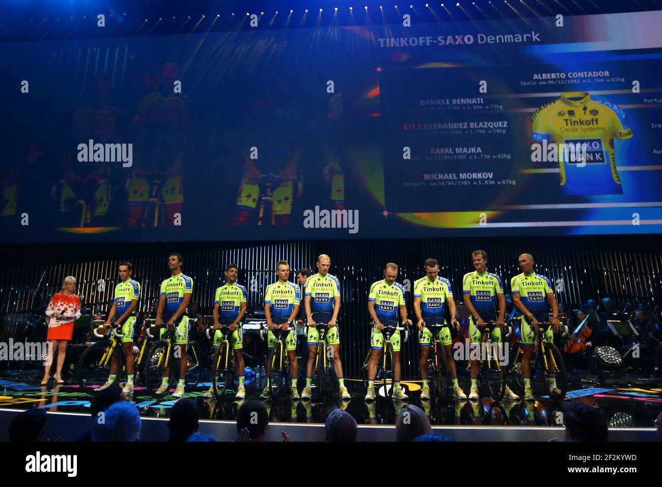 Maillot cycliste Tinkoff Saxo Bank Uci World Tour sportif Jan