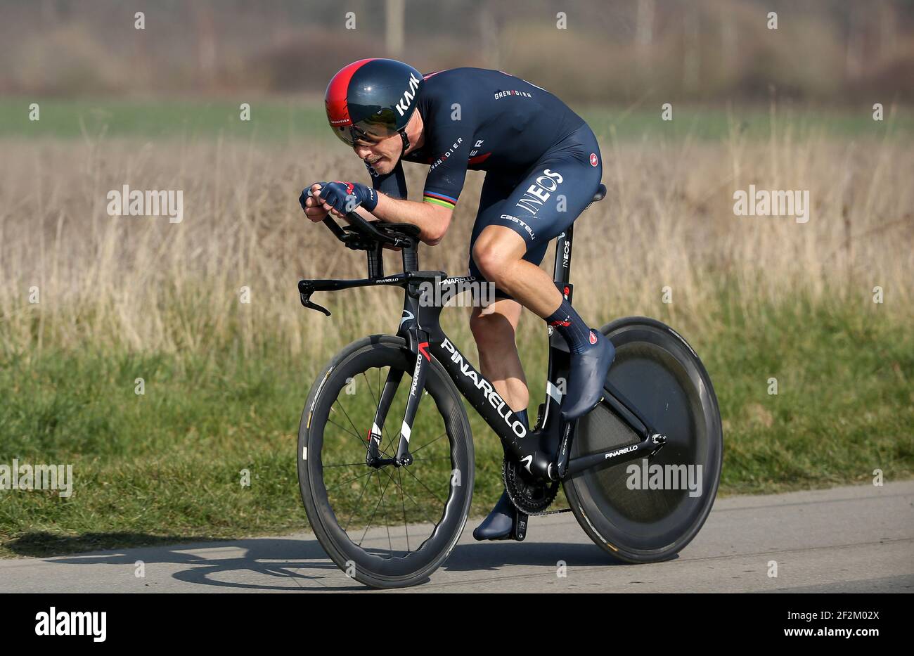 Rohan Dennis of Australia and Ineos Grenadiers during stage 3, an  Individual Time Trial between Gien and Gien (14,4 km) during the 79th  Paris-Nice 2021 on March 9, 2021 in Gien, France - Photo Jean Catuffe /  DPPI Stock Photo - Alamy