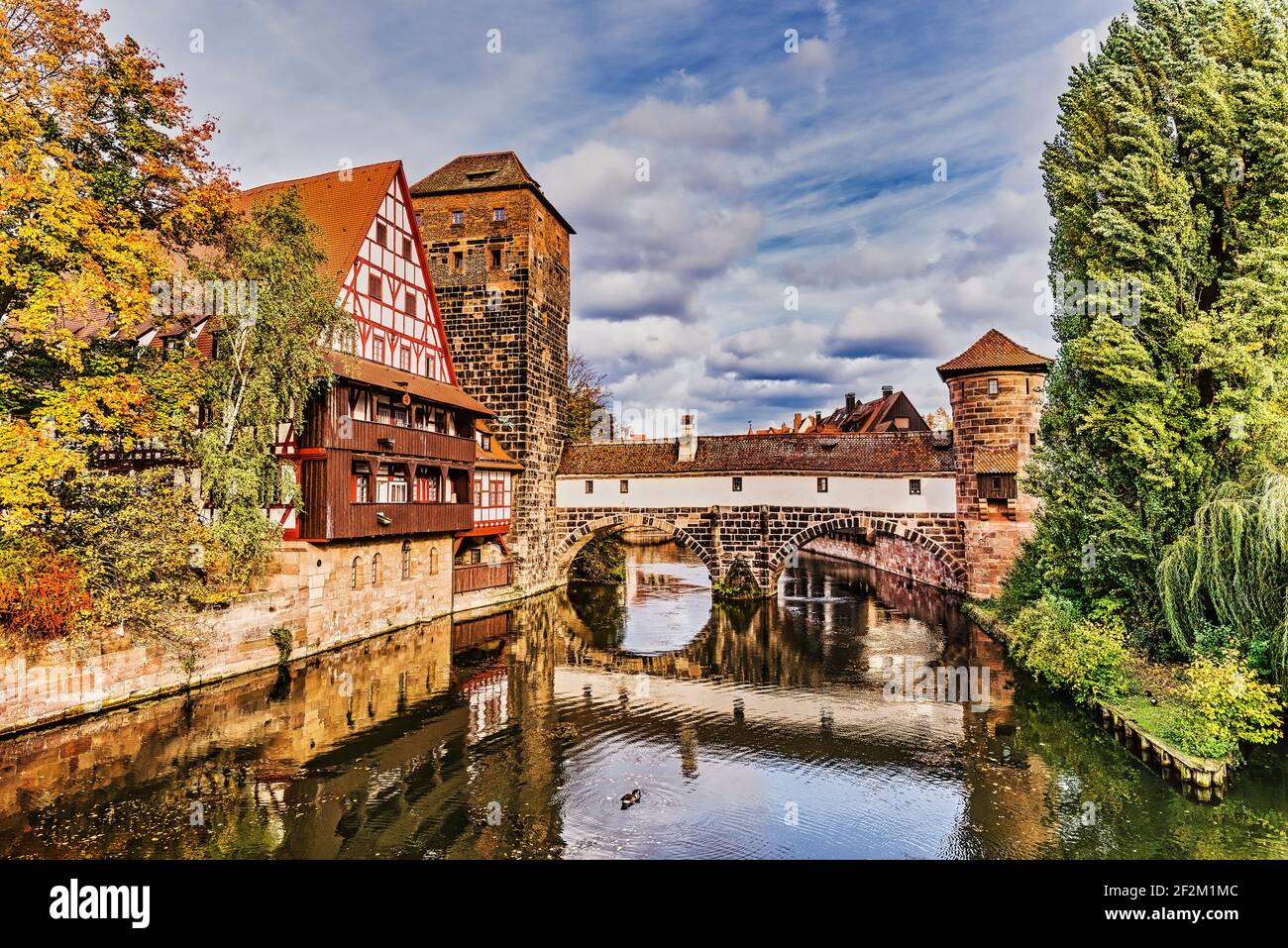 Germany, Bavaria, Middle Franconia, Nuremberg Stock Photo