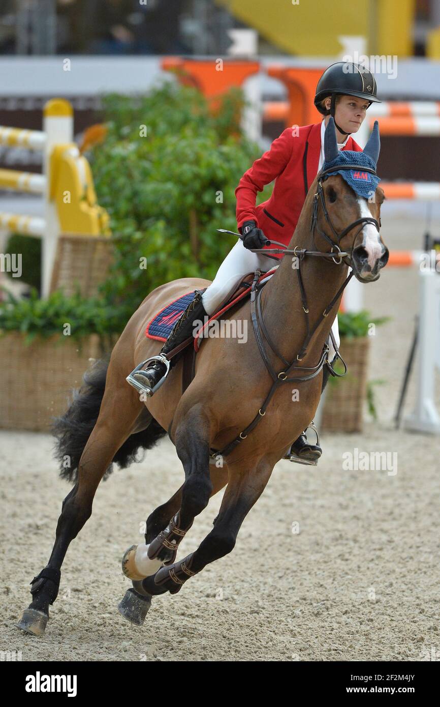 Malin Baryard-Johnsson riding on H&M Tornesch 1042 (Swe) - Le Saut Hermes -  during the Saut Hermes