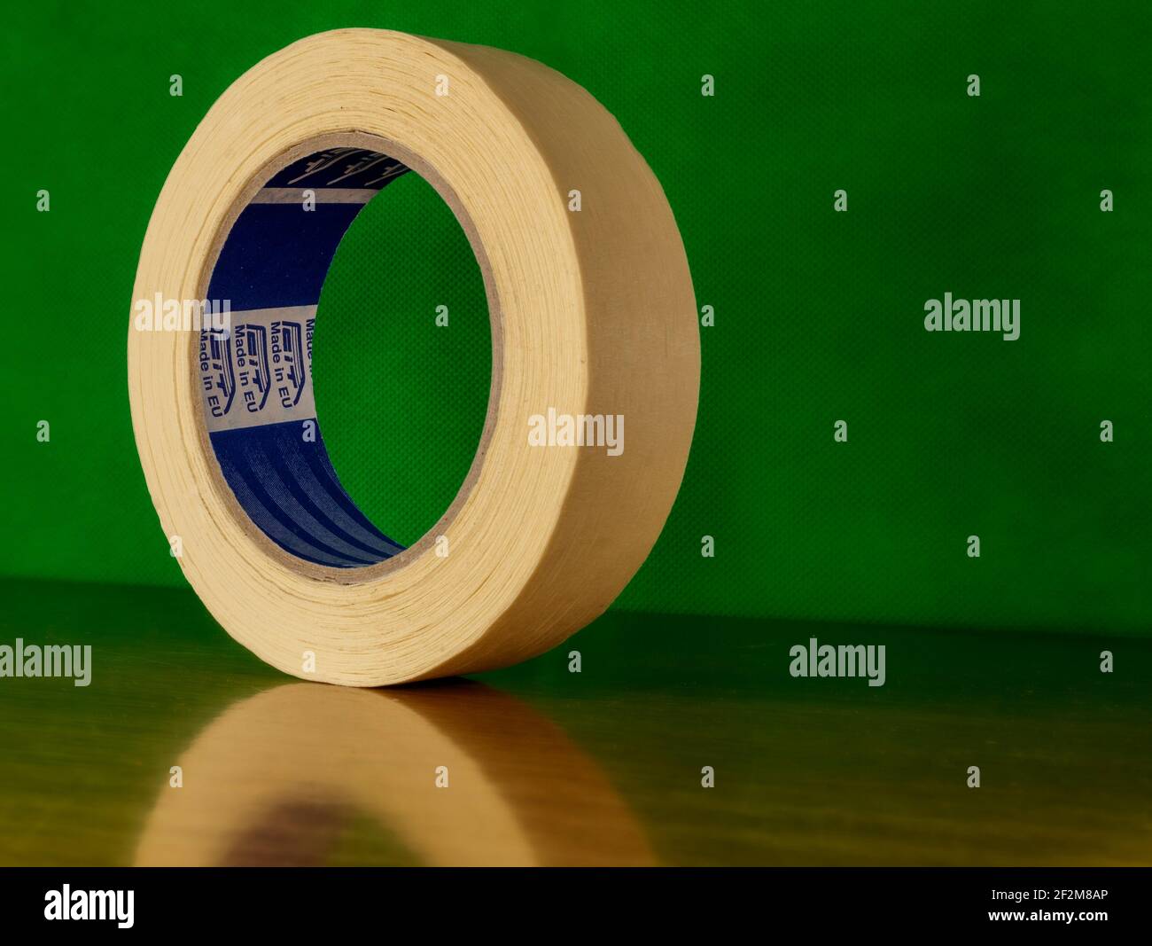 A roll of paper tape Stock Photo Alamy