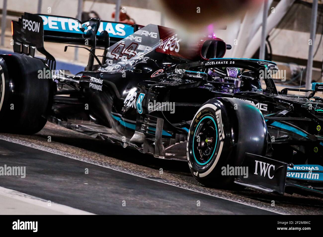 The Floor Of The Mercedes Amg F1 Gp W12 E Performance Mechanical Detail During The Formula 1 Pre Season Testing 2021 From March 12 To 14 2021 On The Bahrain International Circuit In