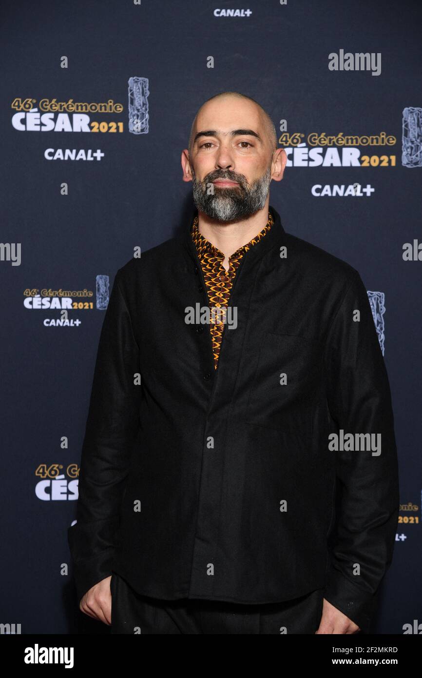 Paris, France. 12th Mar 2021. Martial Salomon during the 46th edition of  the Cesar Film Awards ceremony at the Olympia in Paris, France on March 12,  2021. Photo by Pascal Le Segretain/Pool/ABACAPRESS.COM