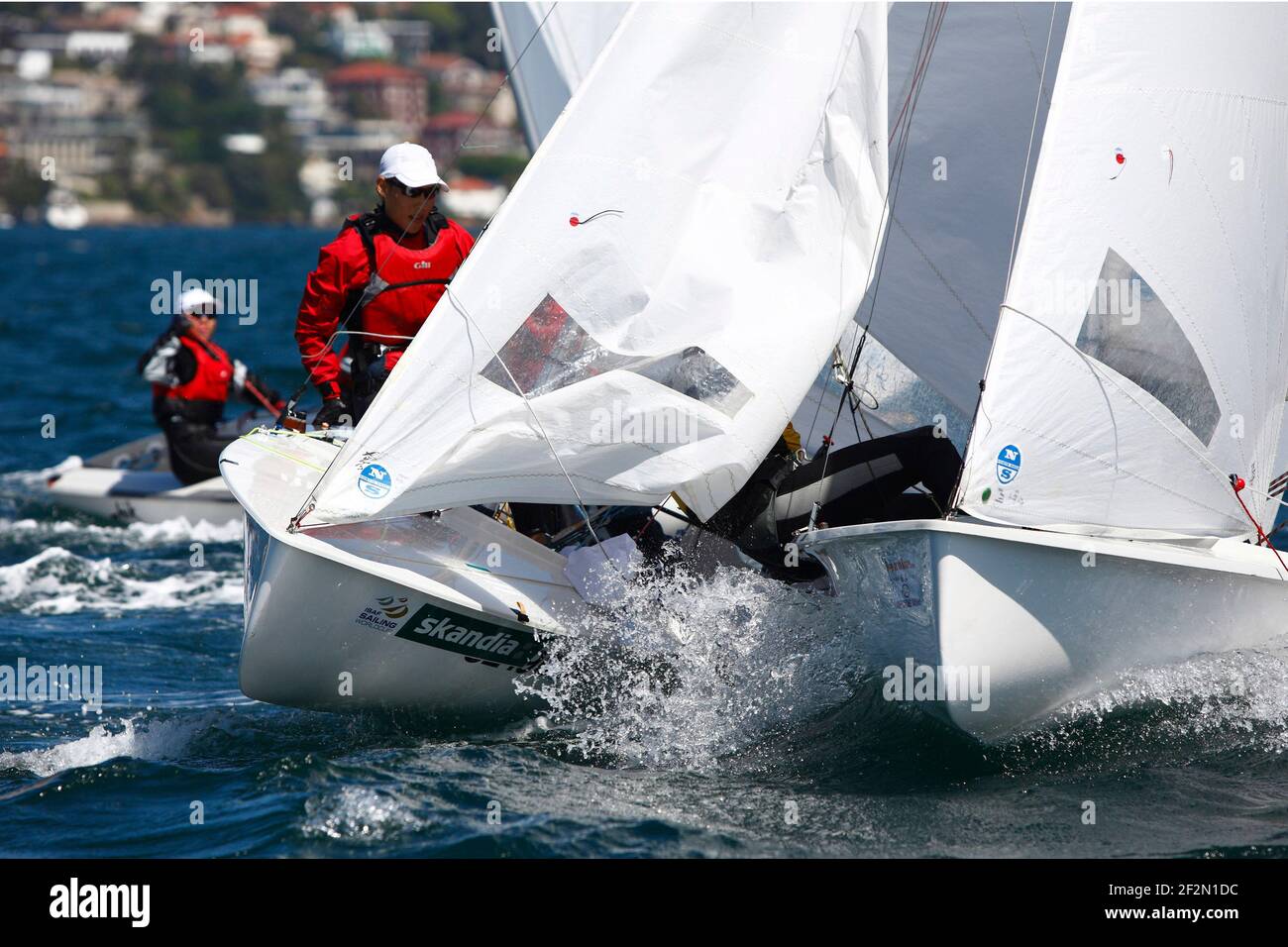 Yacht 470 Class Sail Boat High Resolution Stock Photography And Images Alamy