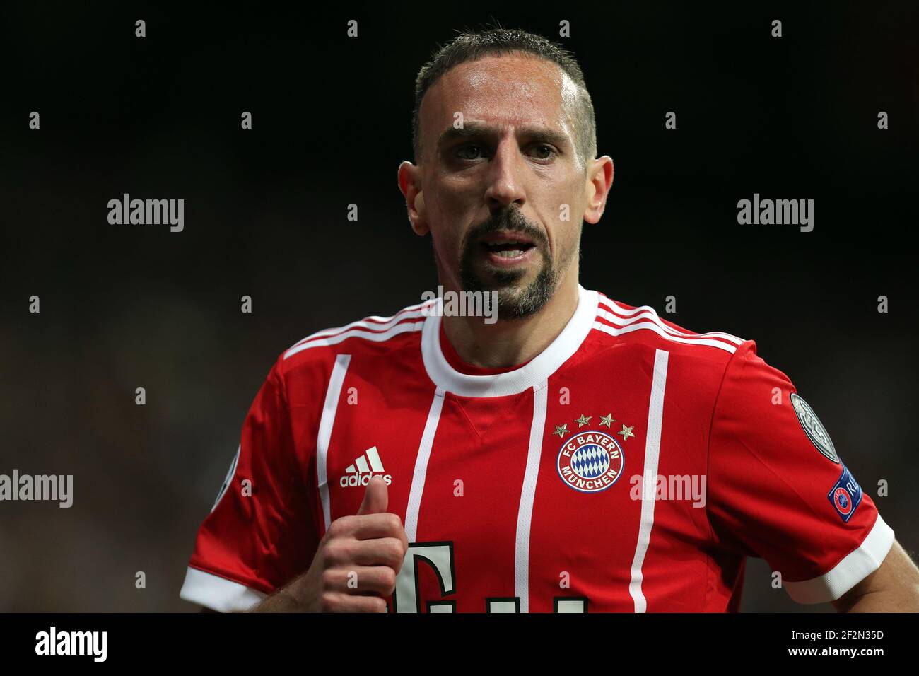 FRANCK RIBERY of Bayern Munich during the UEFA Champions League, semi ...