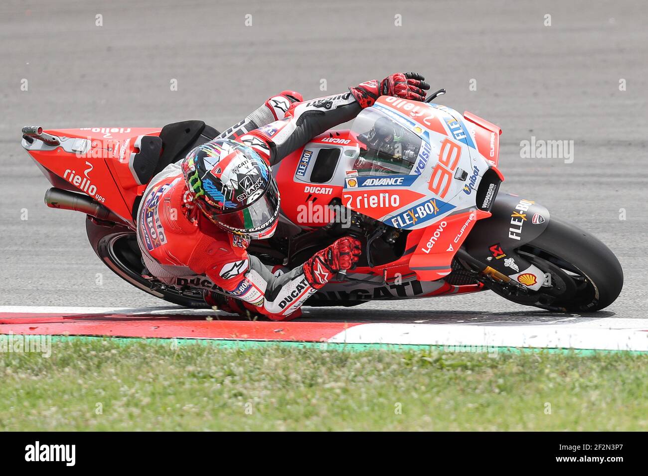 Jorge LORENZO of Spain and Ducati Team competes during Moto GP race at The Catalunya Grand Prix from June 15 to 17th, 2018 in Barcelona , Spain - Photo manuel Blondeau / AOP Press / DPPI Stock Photo