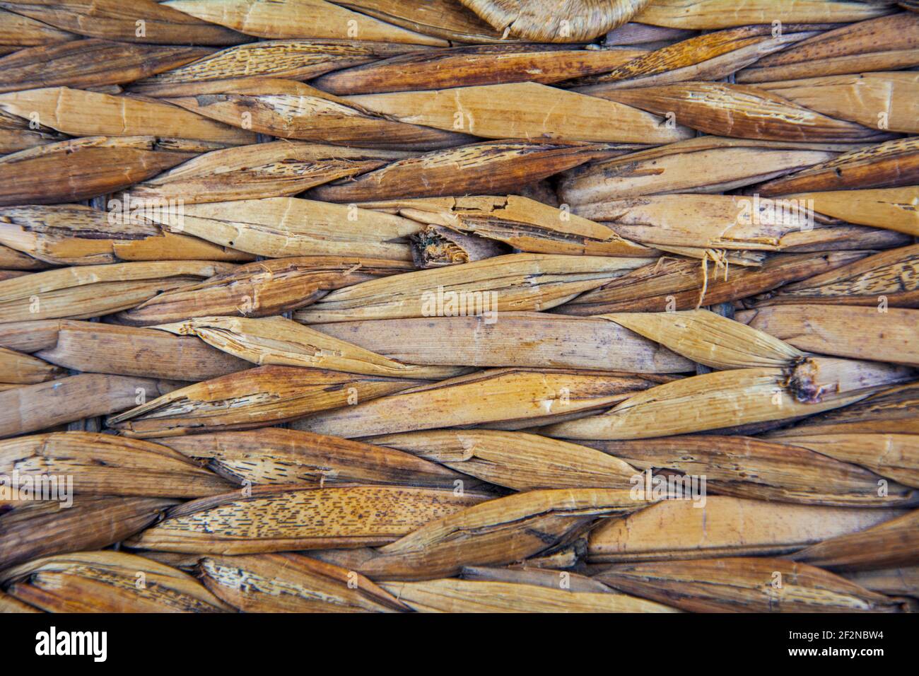 Wicker weave pattern in closeup Stock Photo Alamy
