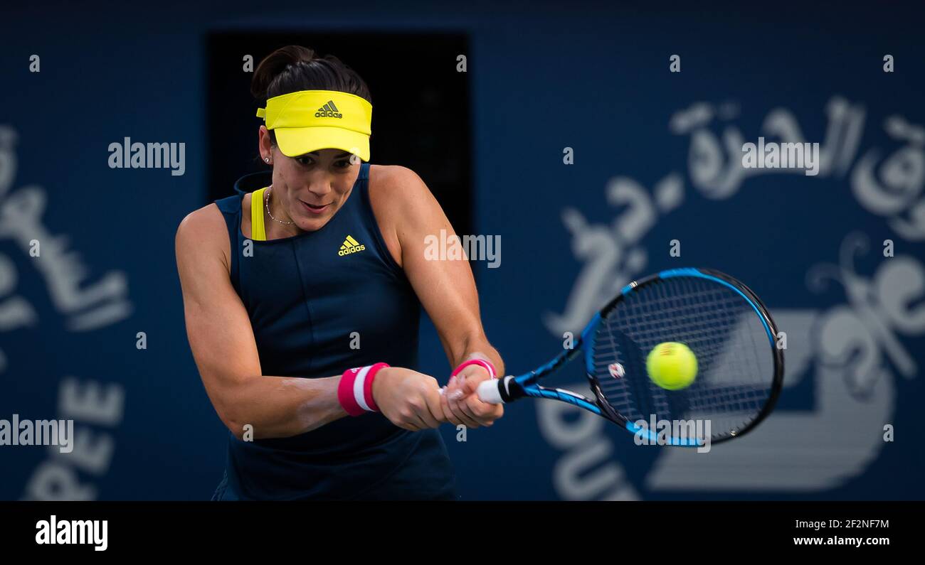 Garbine Muguruza Tennis - Dubai Tennis Championships 2022 - Dubai - WTA -  Dubai Duty Free Tennis Stadium - United Arab Emirates - 2022