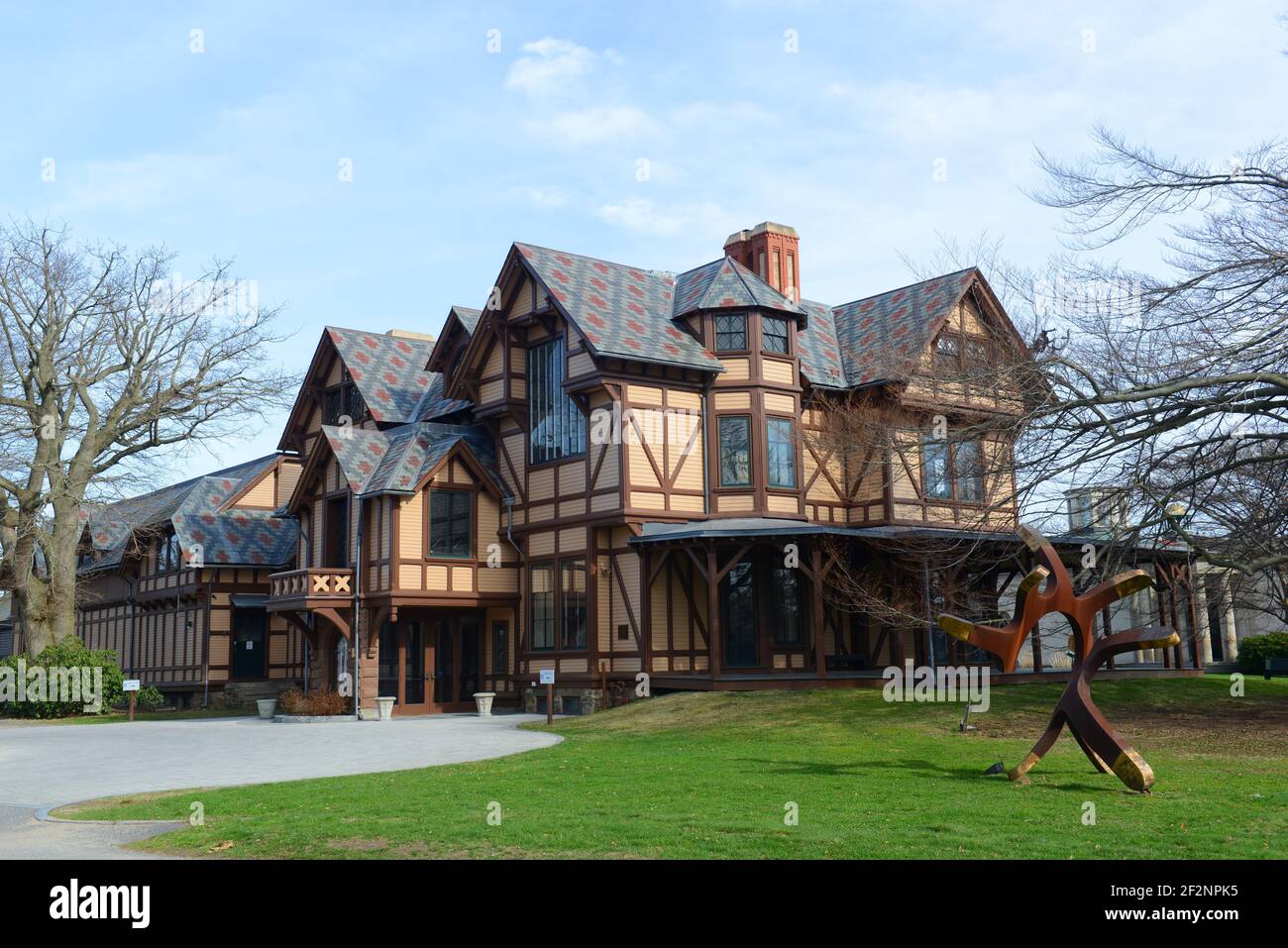 John N. A. Griswold House is home to the Newport Art Museum with