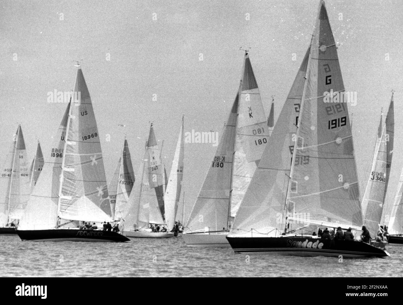 Cowea Raxe Cups Admirals cup 1985 hi-res stock photography and images - Alamy