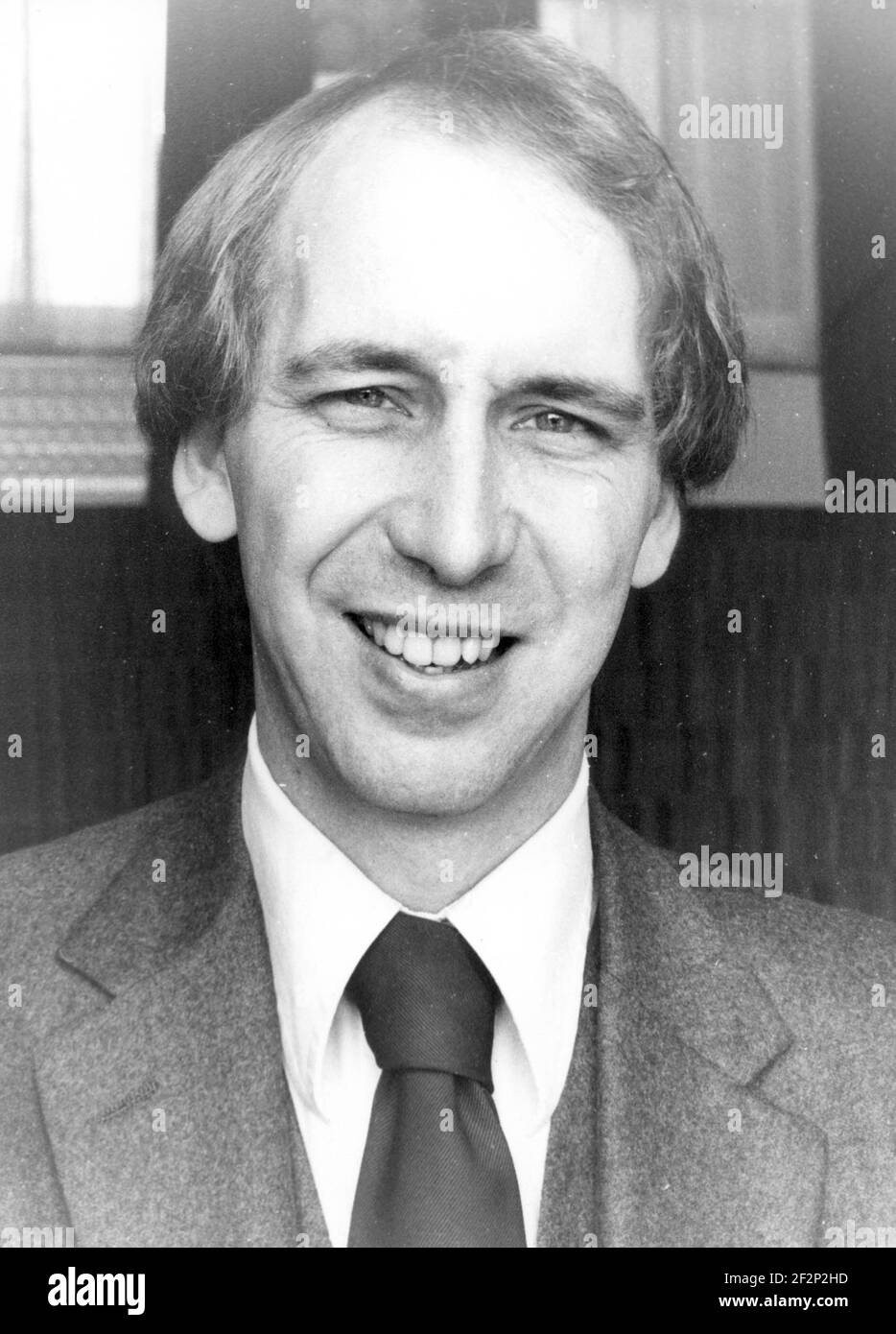 TORY CANDIDATE PATRICK ROCK, PORTSMOUTH SOUTH BY ELECTION. PIC MIKE WALKER, 1984 Stock Photo