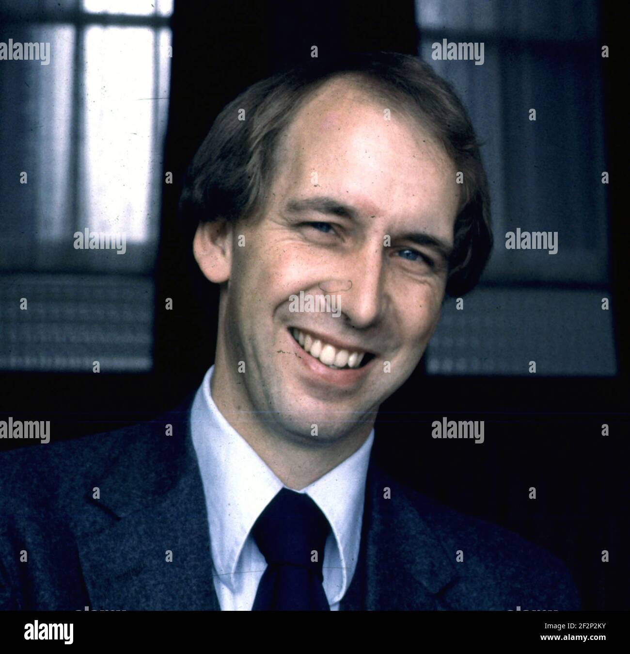 TORY CANDIDATE PATRICK ROCK, PORTSMOUTH SOUTH BY-ELECTION 1984, PIC MIKE WALKER, Stock Photo
