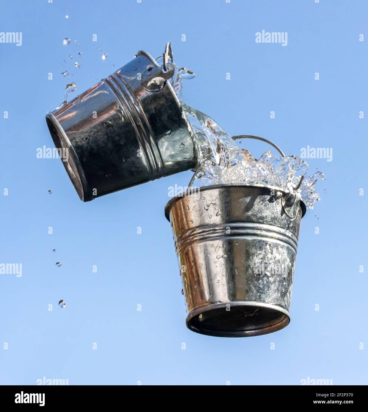 Bucket Stock Photo - Download Image Now - Bucket, Water, Cut Out