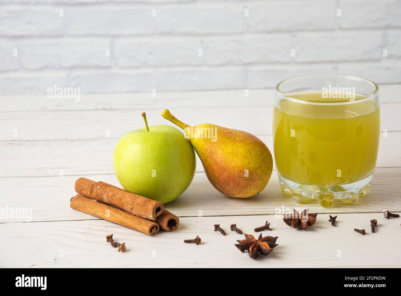 Pear juice cup fruit hi-res stock photography and images - Alamy