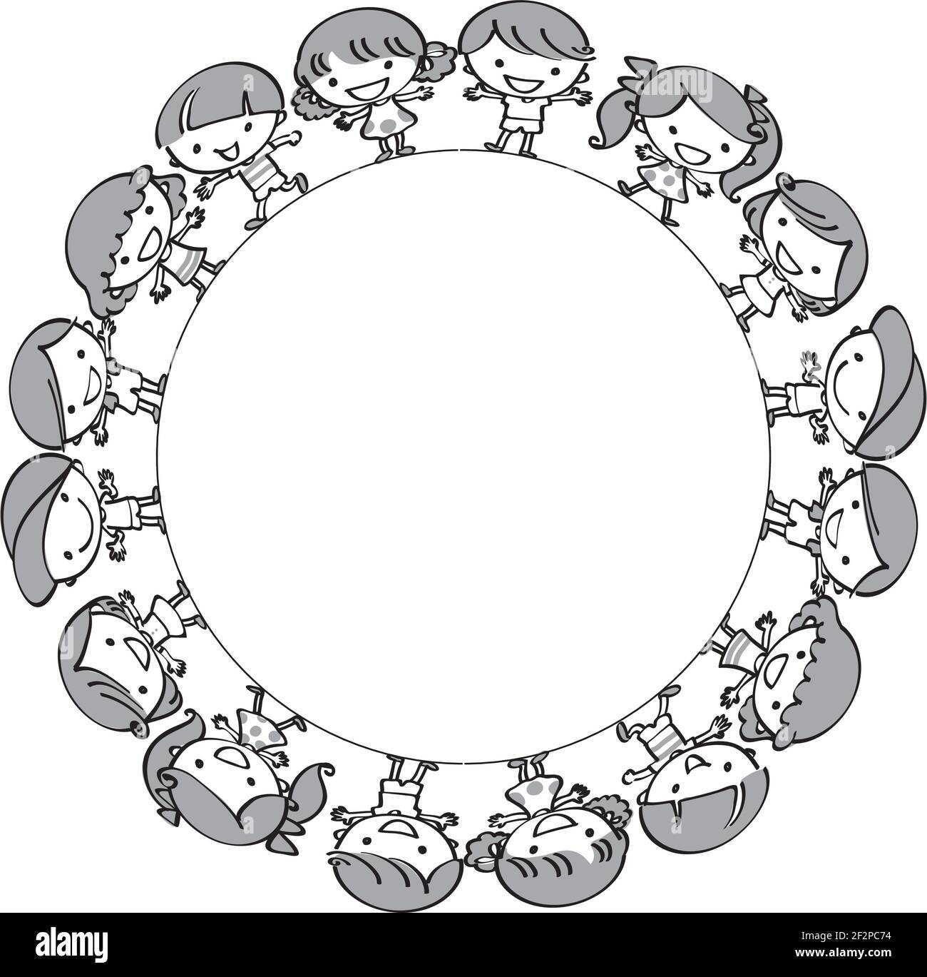 vector cartoon children Stock Vector Image & Art - Alamy