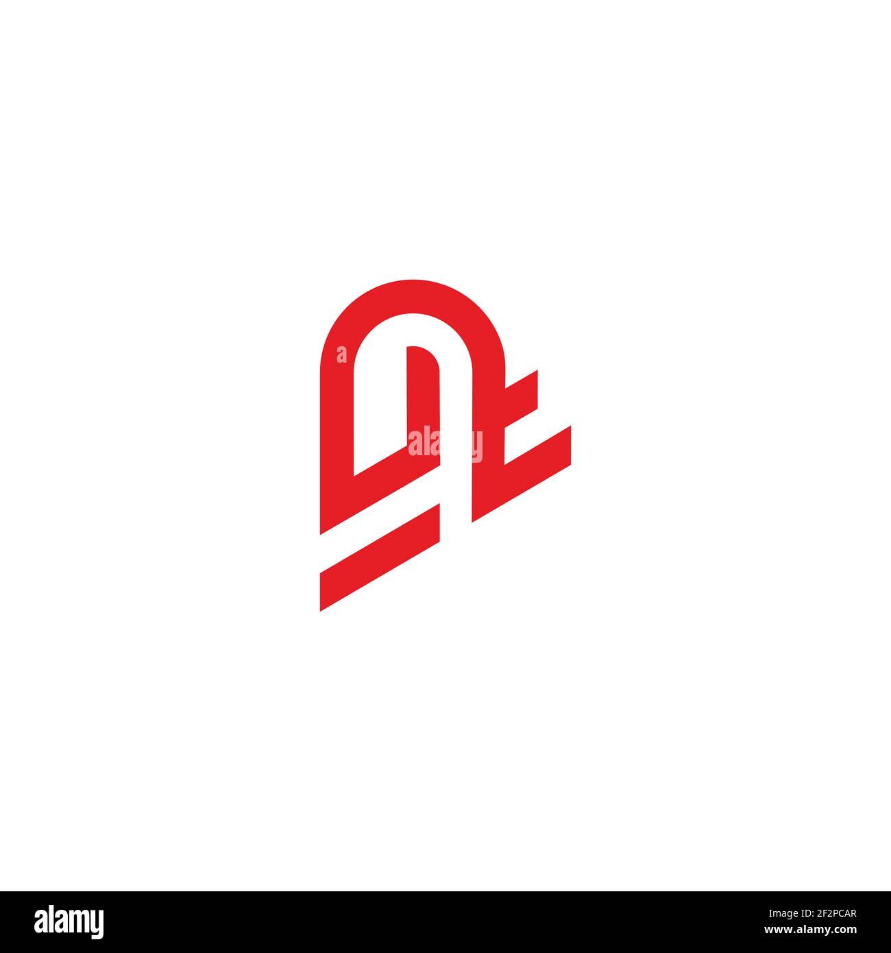 letter ut line art geometric design logo vector Stock Vector Image ...