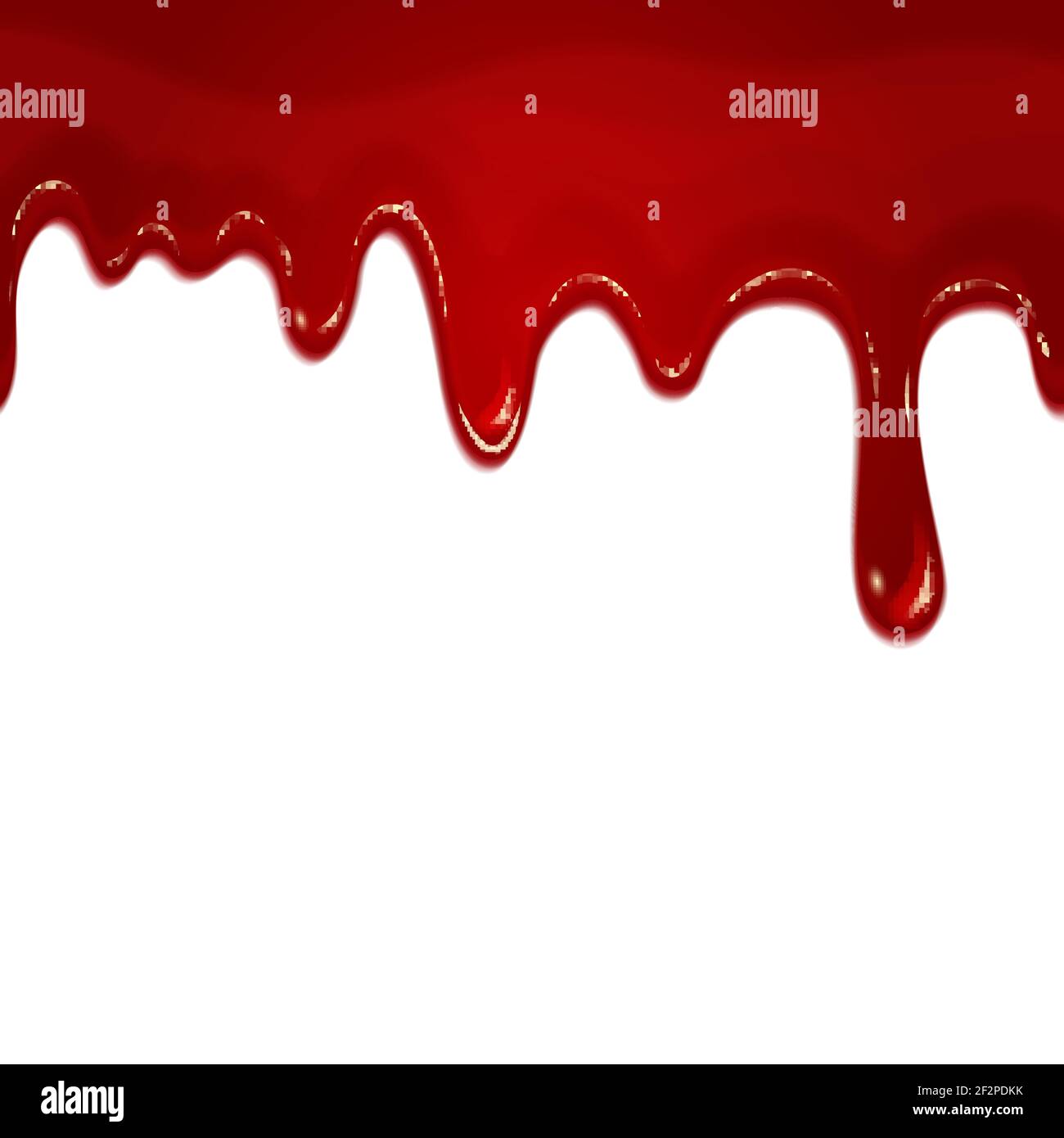 Vector dripping seamless blood. Blood liquid, drip blood wet