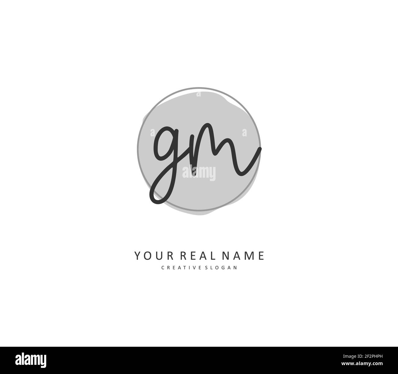 Gm letter hi-res stock photography and images - Alamy