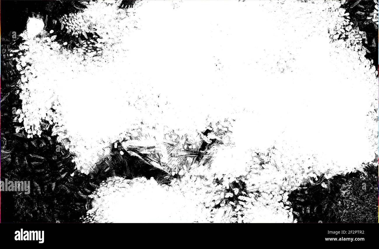 Black grunge texture. Grunge black and white background for design. Stock Photo