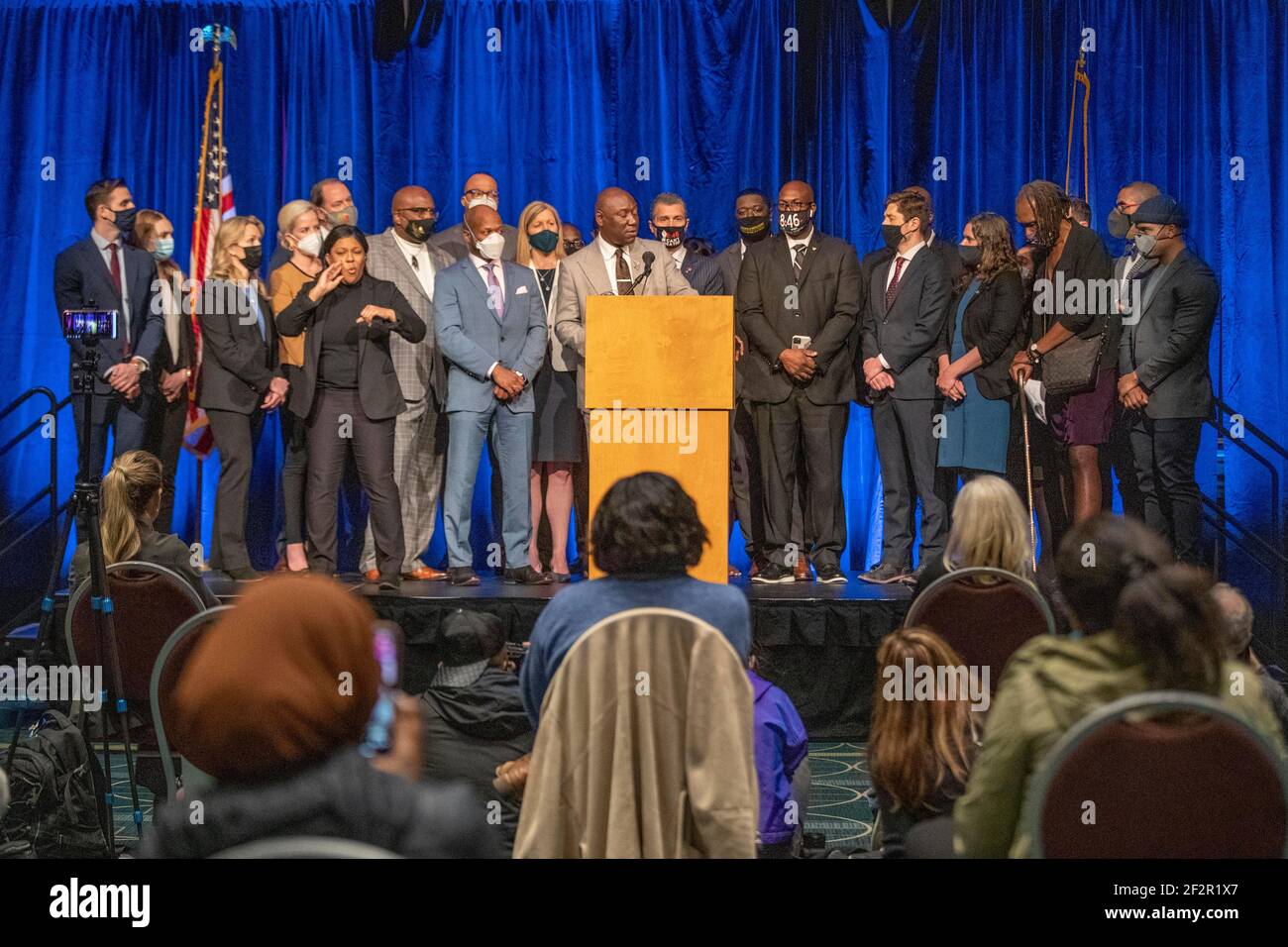 March 12, 2021, Minneapolis, Minnesota, USA Attorney BENJAMIN LLOYD