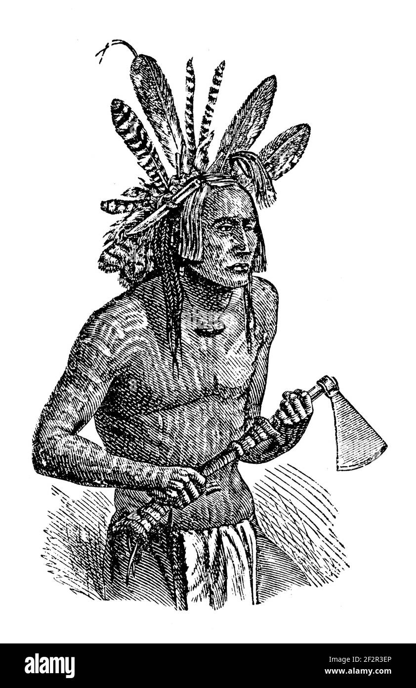 Chief the mandan tribe Black and White Stock Photos & Images Alamy