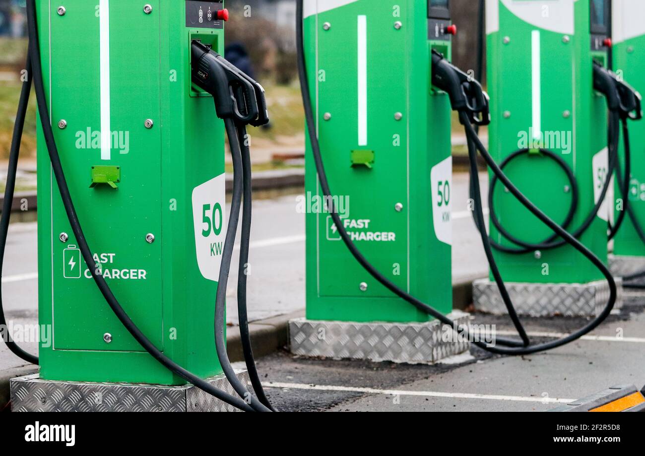 Electric stations, ecology, stations for electric vehicles, Electric