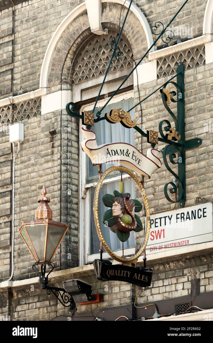 Adam and eve pub petty france hires stock photography and images Alamy