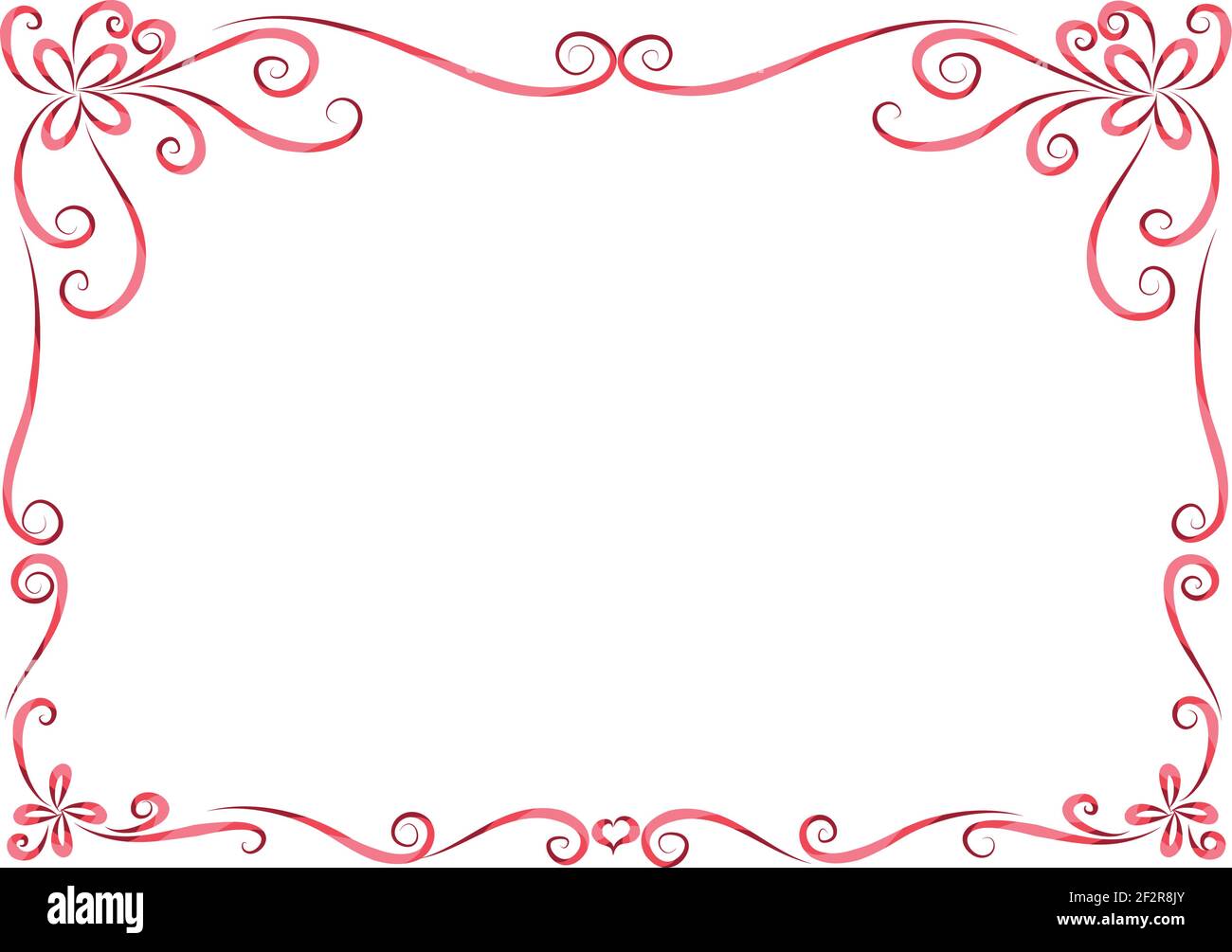 vector flowers border Stock Vector Image &amp; Art - Alamy
