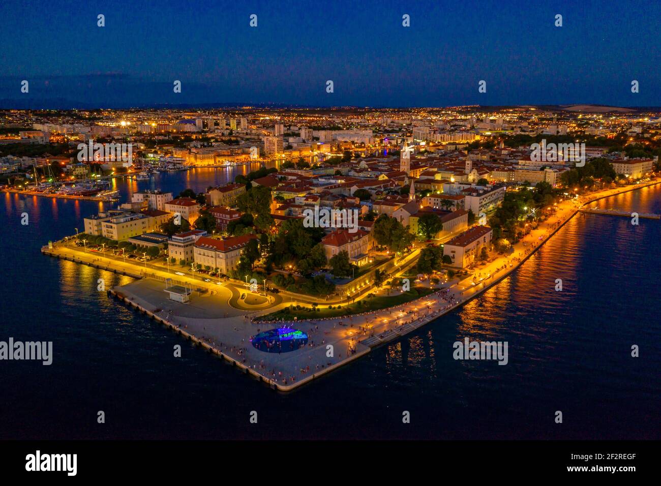 Aerial View Zadar Waterfront Sunset Hi res Stock Photography And Images aerial-view-zadar-waterfront-sunset-hi-res-stock-photography-and-images