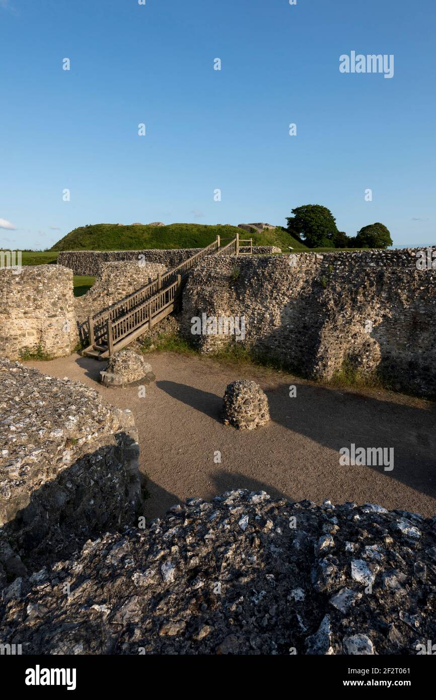 Old Sarum; Salibury; Wiltshire; UK Stock Photo