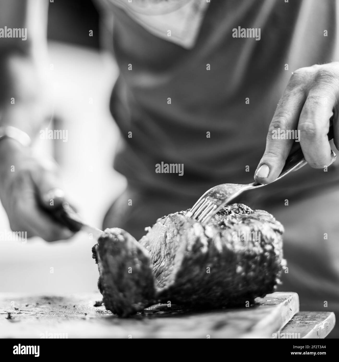 Summer is the best time of the year to do some bbq Stock Photo