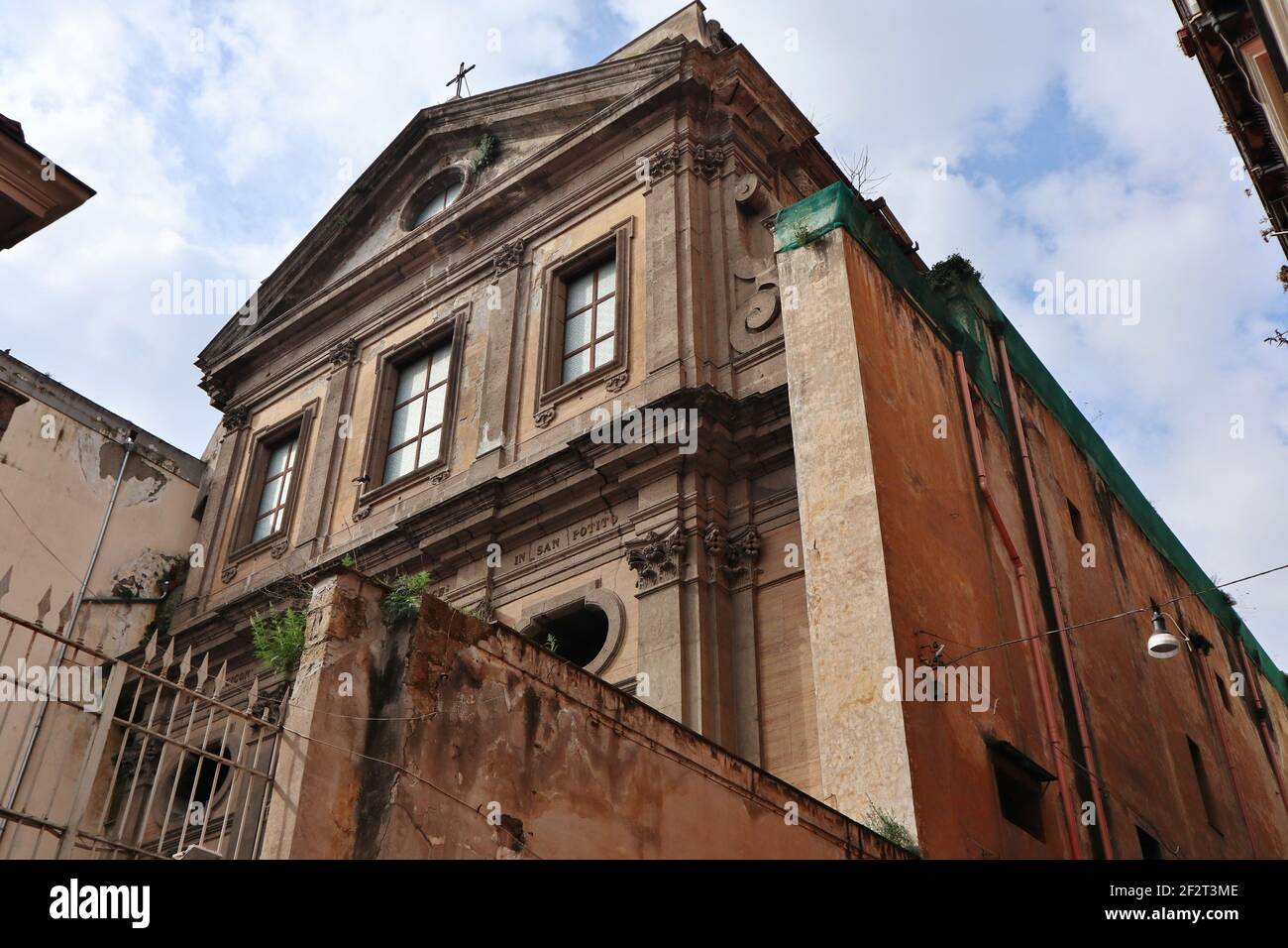 Napoli - Chiesa di San Potito Stock Photo