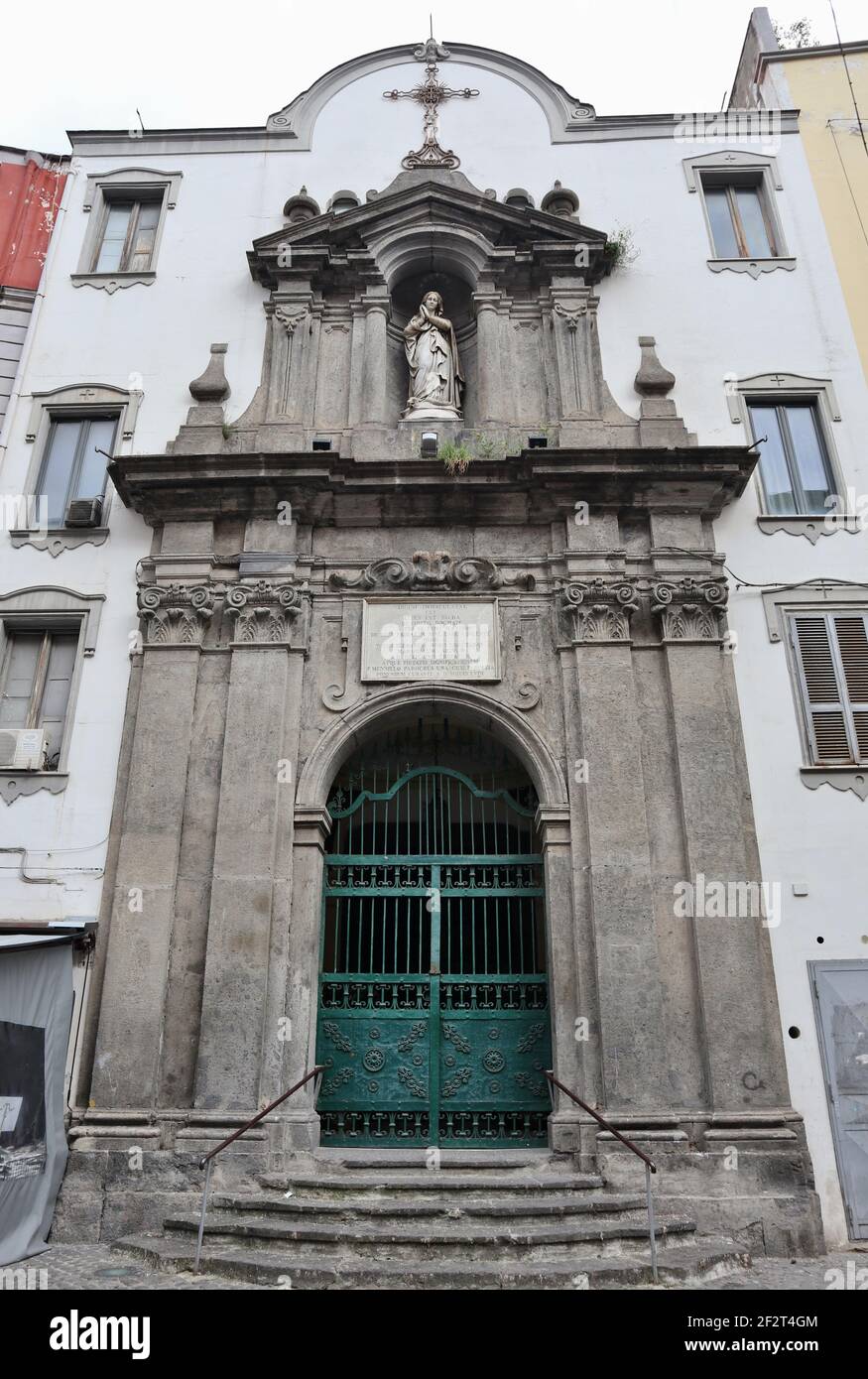 Napoli - Chiesa Santa Maria dei Vergini Stock Photo