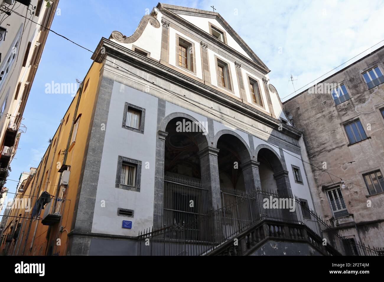 Napoli Chiesa Santa Maria Regina Coeli Stock Photo Alamy