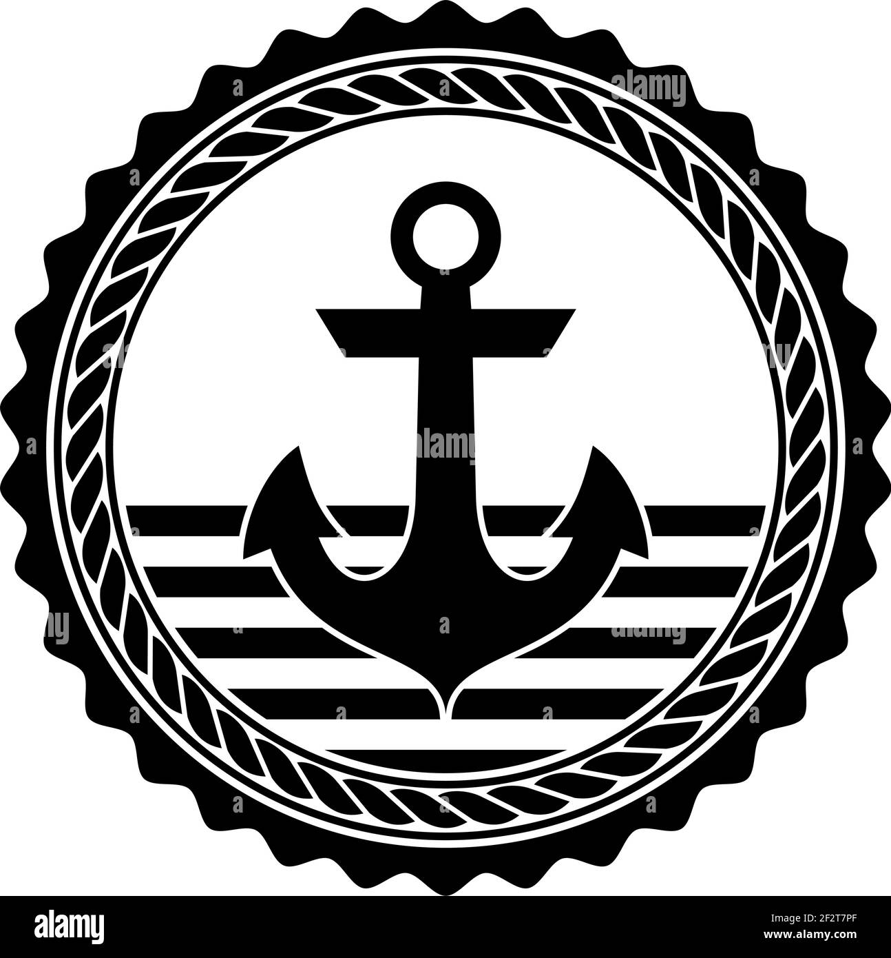 Anchor clip art Black and White Stock Photos & Images - Page 2 - Alamy