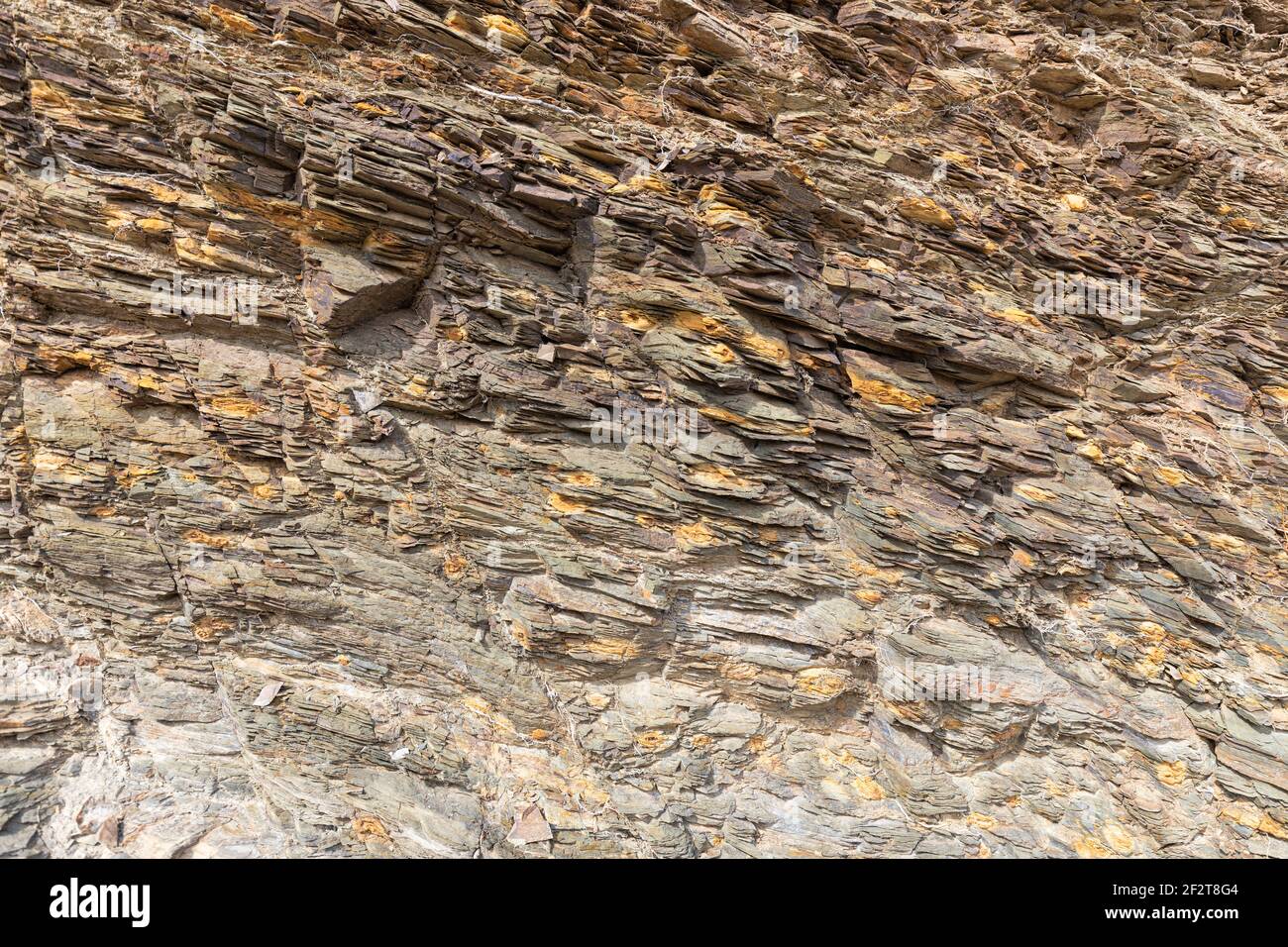 Natural volcanic stone texture. Rock texture and background. Stock Photo
