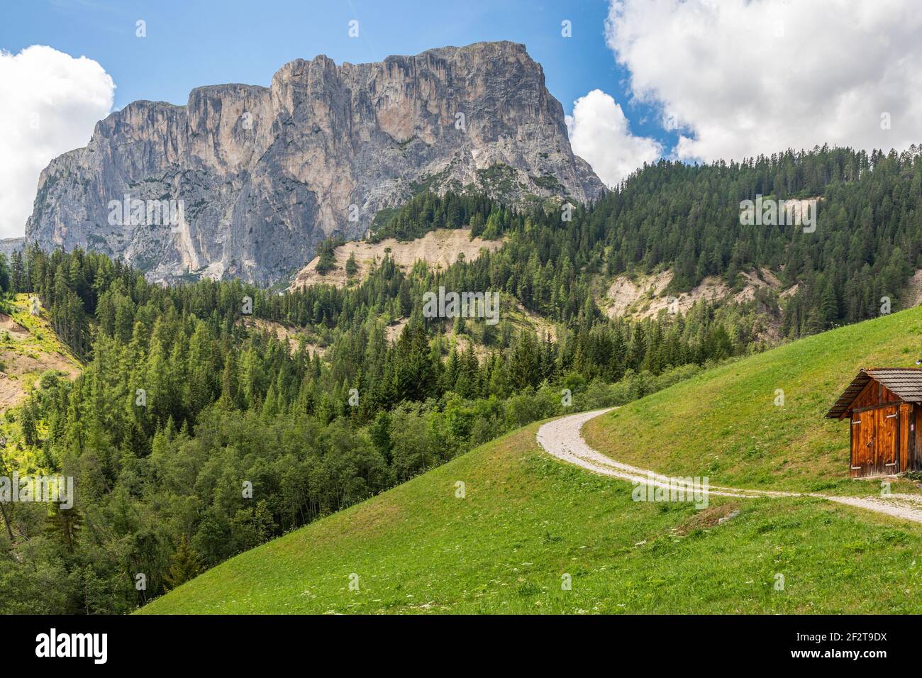 Hiking in the dolomites hi-res stock photography and images - Alamy