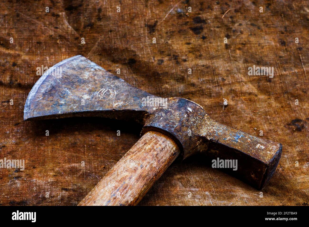 Vintage axe, France Stock Photo - Alamy