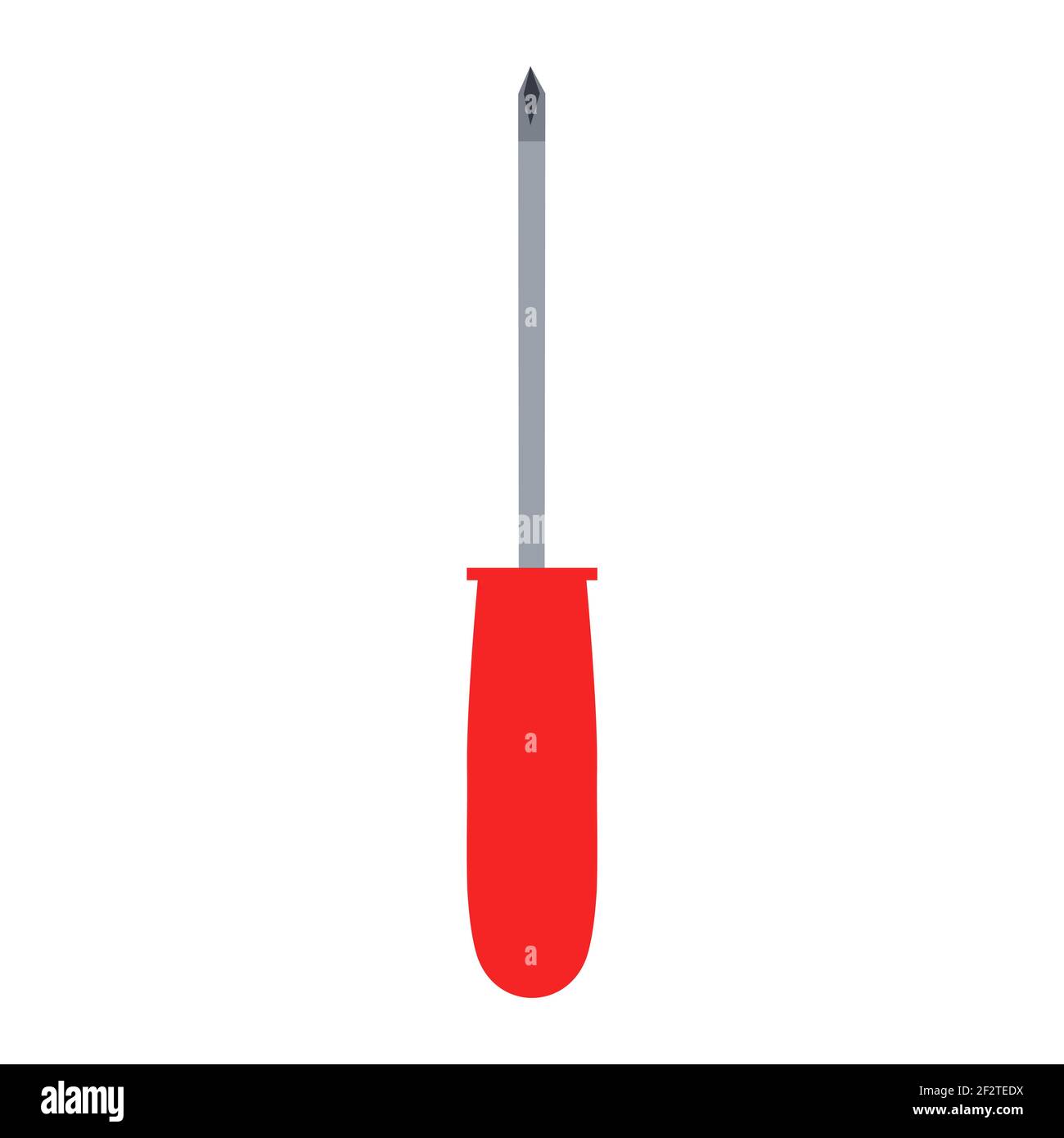 Screwdriver vector icon illustration repair equipment symbol tool ...