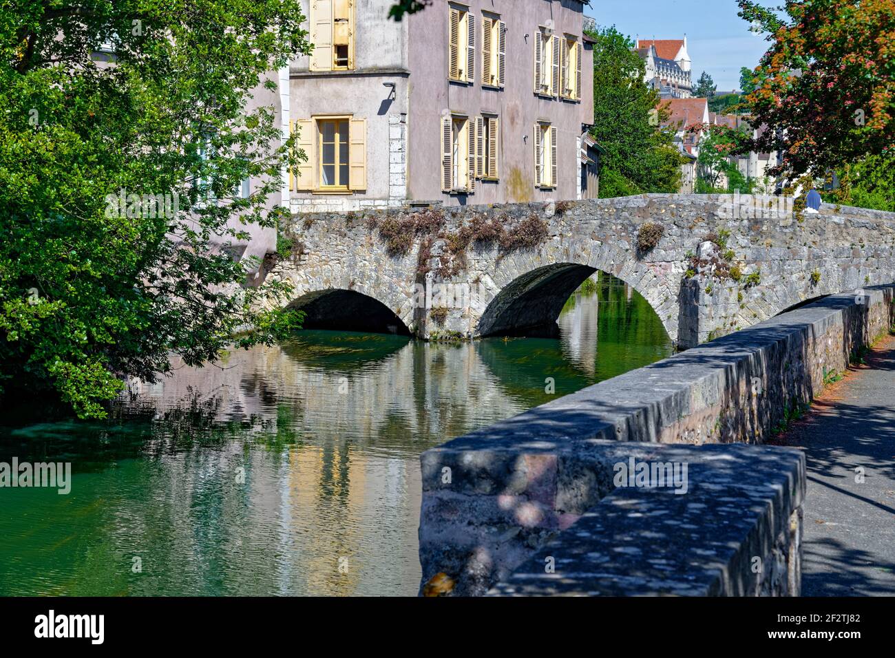 Chartres bridges Stock Photo