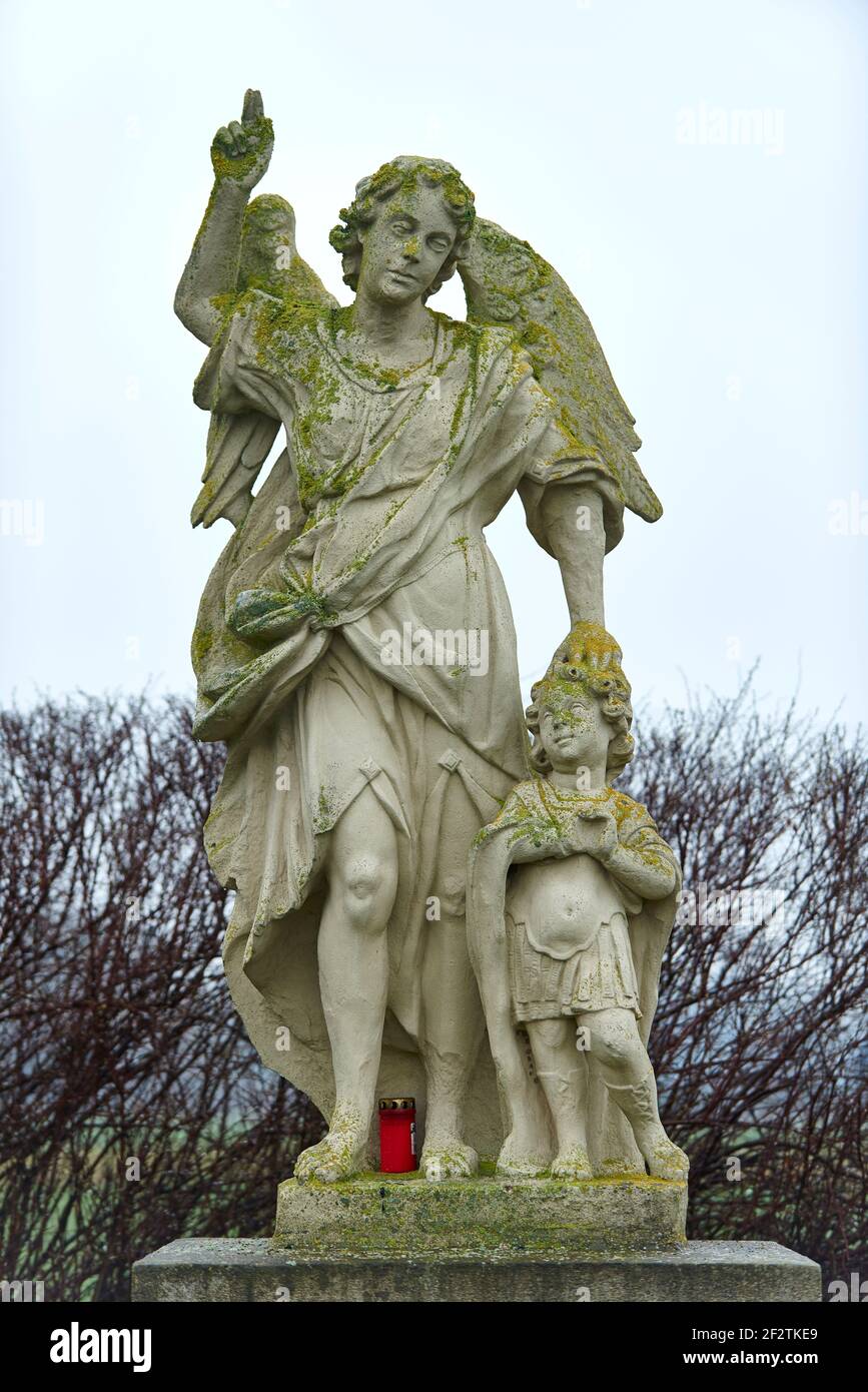 Skulptur in Brock Stock Photo