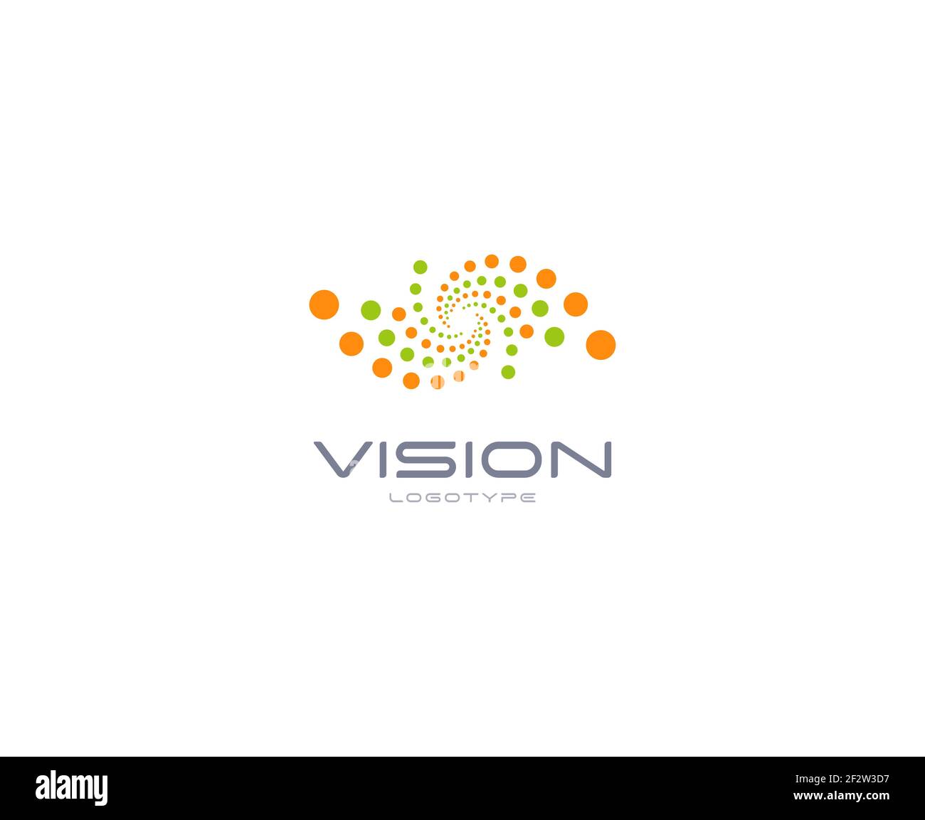 Laser vision correction, clinic logo concept. Abstract dots logo. Medical  technology of eye health, vision restoration. Symbol of glasses Stock  Vector Image & Art - Alamy