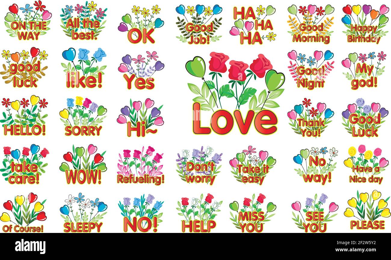 flowers with card background Stock Vector Image & Art - Alamy