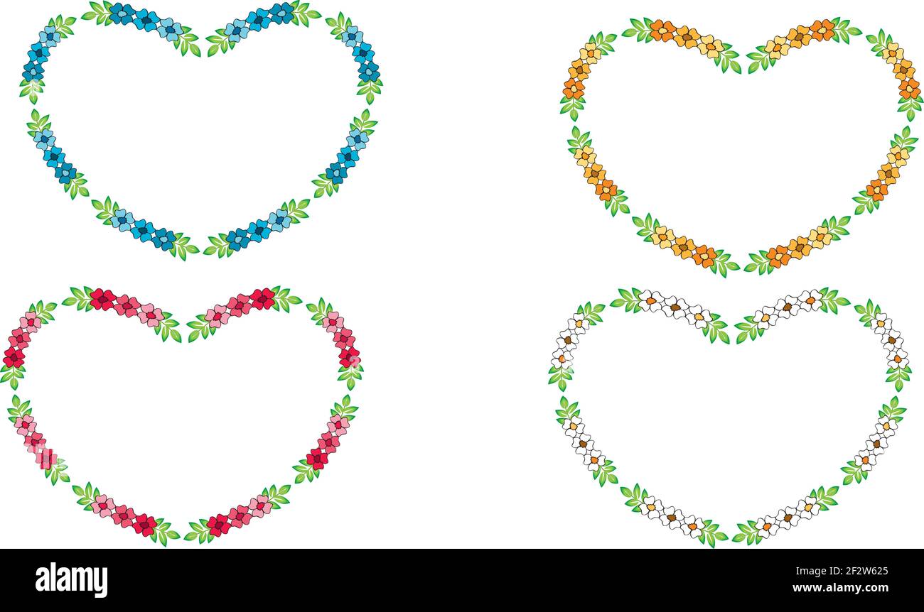 flowers with card background Stock Vector Image & Art - Alamy