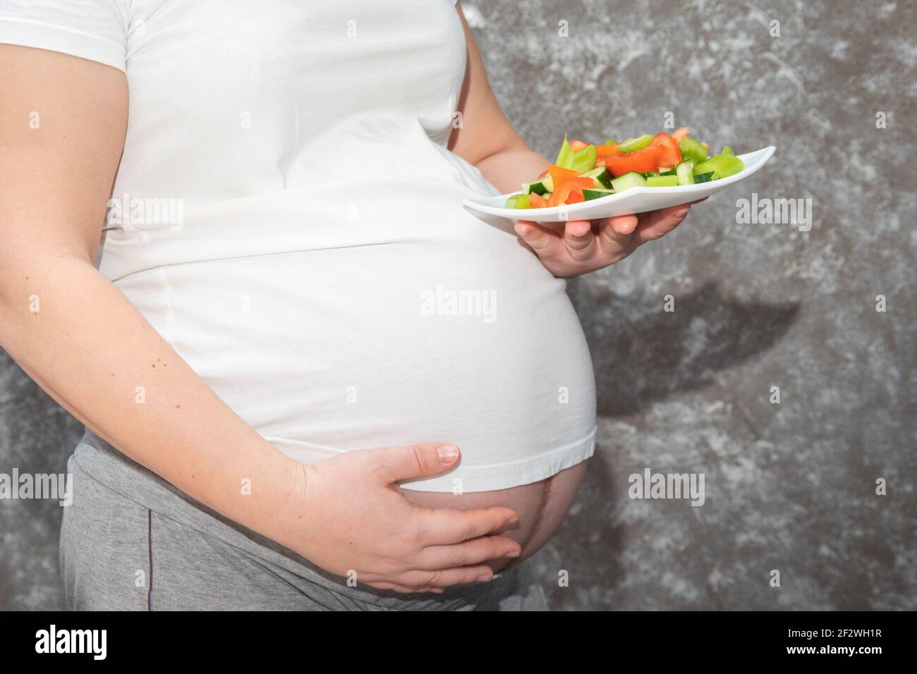 Pregnant belly food hi-res stock photography and images - Alamy