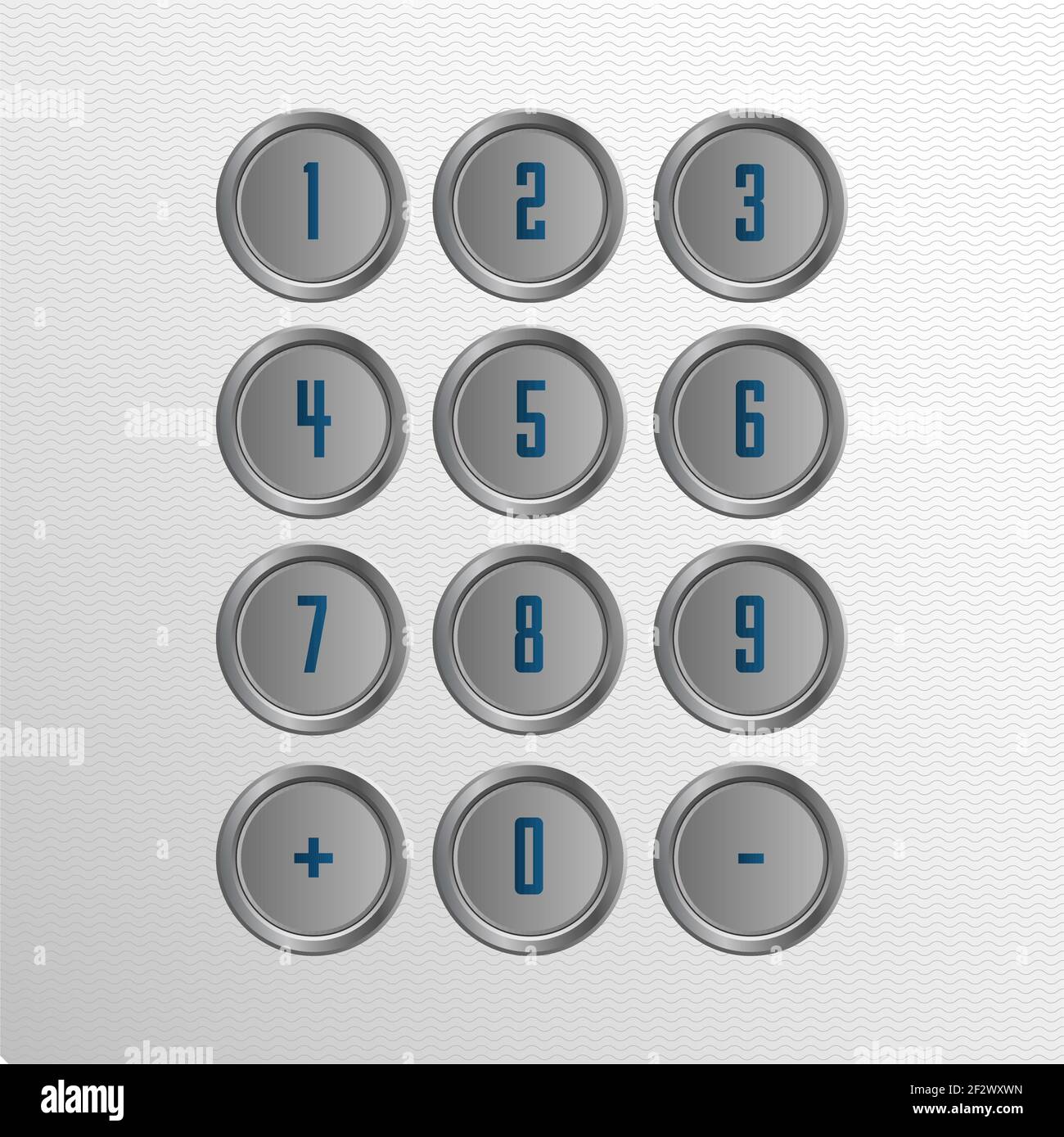 Vector sketch elevator buttons and panel Controls. Vector illustration  isolated on white background Stock Vector Image & Art - Alamy